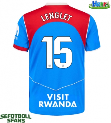 Atletico Madrid Clement Lenglet #15 Tredje Tröja 2025-26 Kortärmad